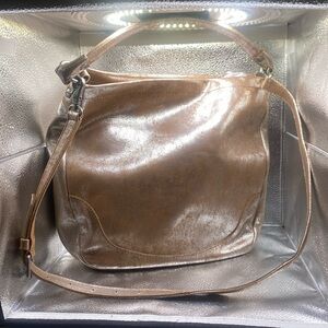 NWOT Frye metallic purse